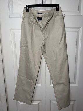 Jones New York Khaki Stretch Chino Pants